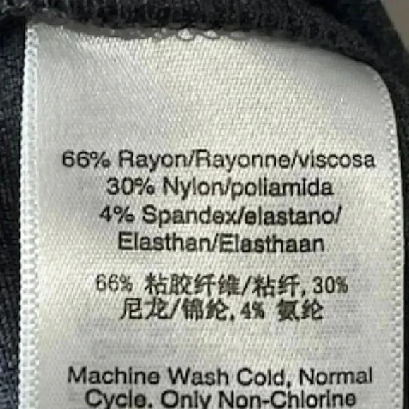 NEW DKNY Gray Ponte Flare Leg Dress‎ Pants Women’s Sz 8 NWT - Picture 11 of 14